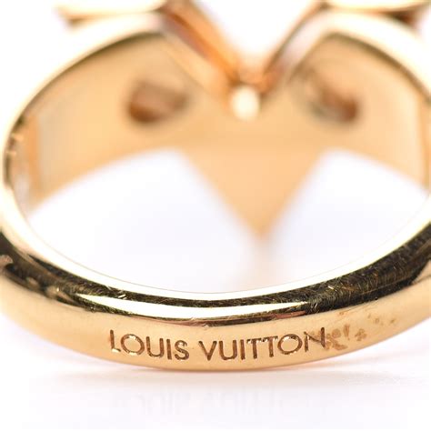 louis vuitton lv spike ring.